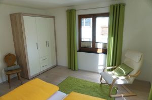 Schlafzimmer Richtung Süden